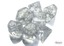 Translucent Clear/white 7ct Polyhedral Dice Set - CHX23071